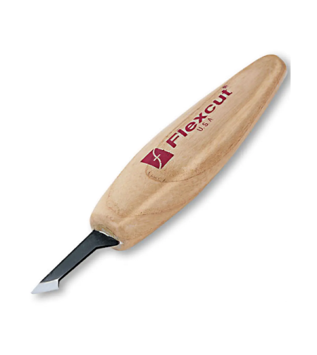 סכין גילוף מיני לפרטים בסקיו - TOOLEDEN FLEXCUT Mini-Detail Skew Knife