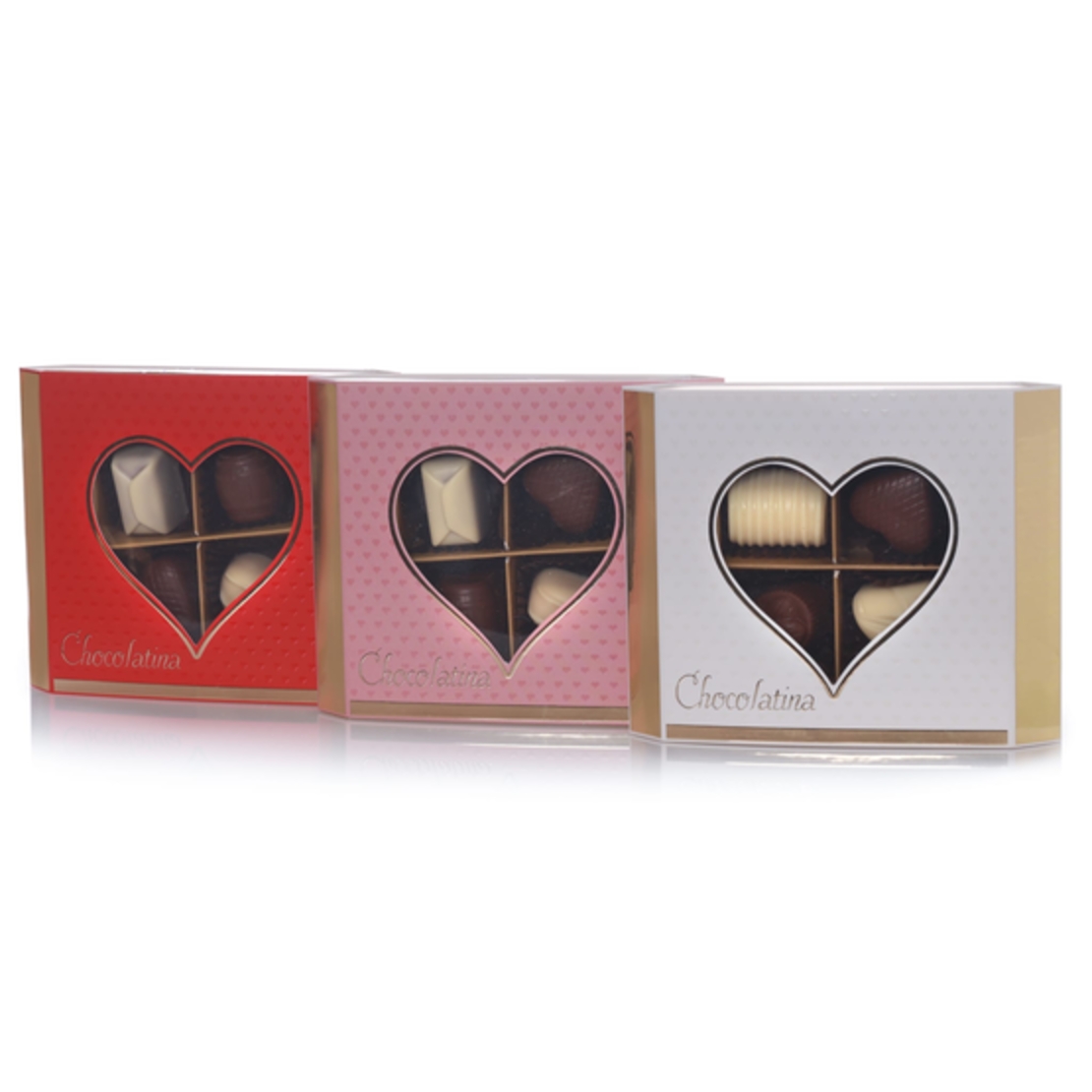 Chocolatina - luxurious box of 4 pralines | BADATZ