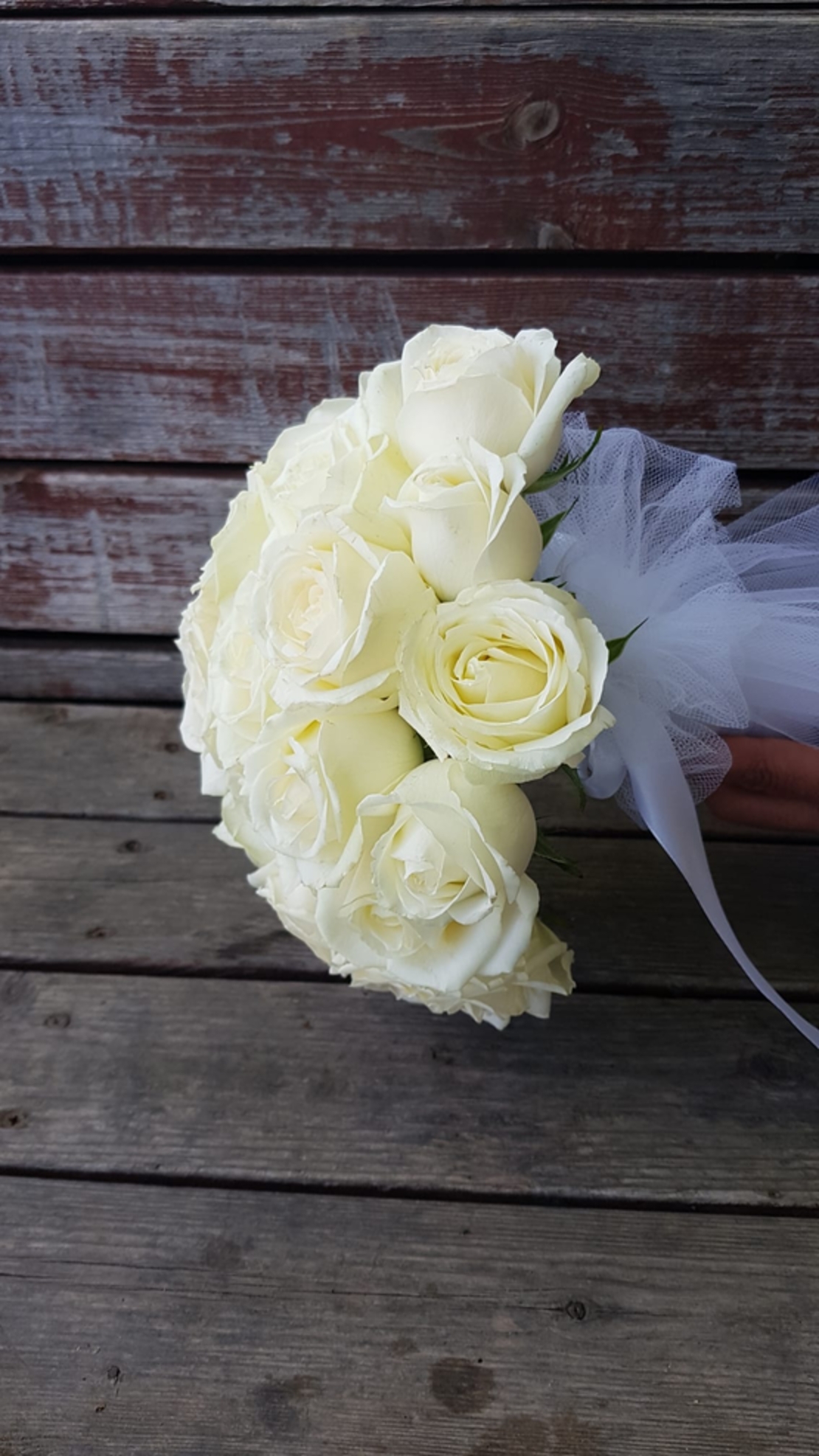 Mako Komuro bridal bouquet