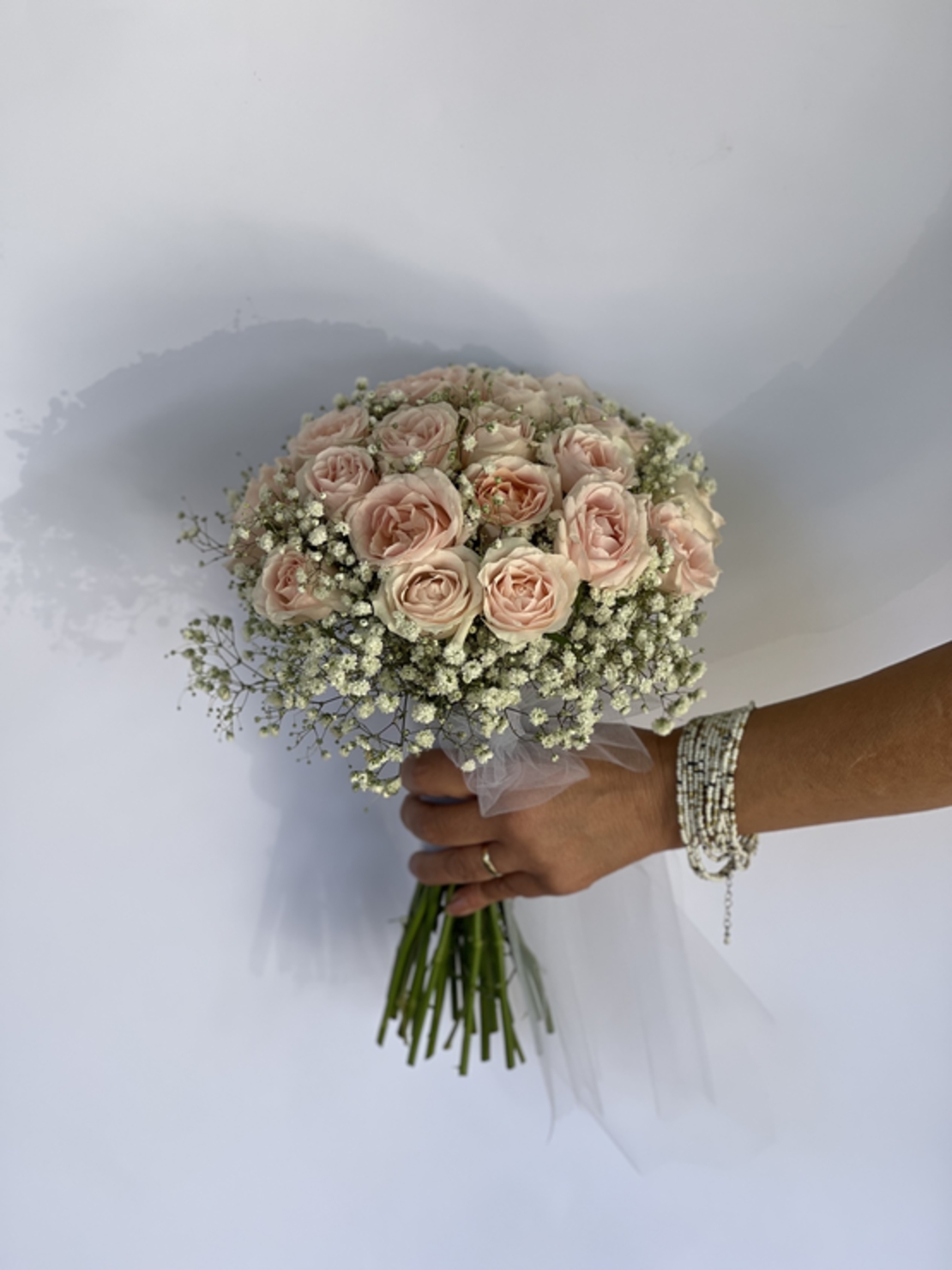 Isabel's bridal bouquet