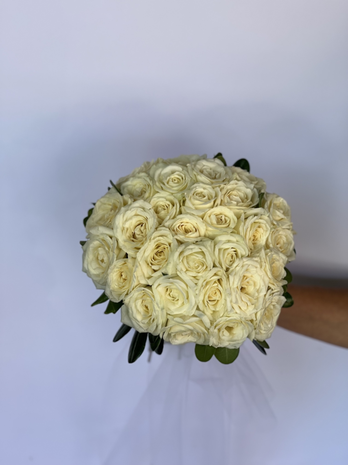 Louise's bridal bouquet