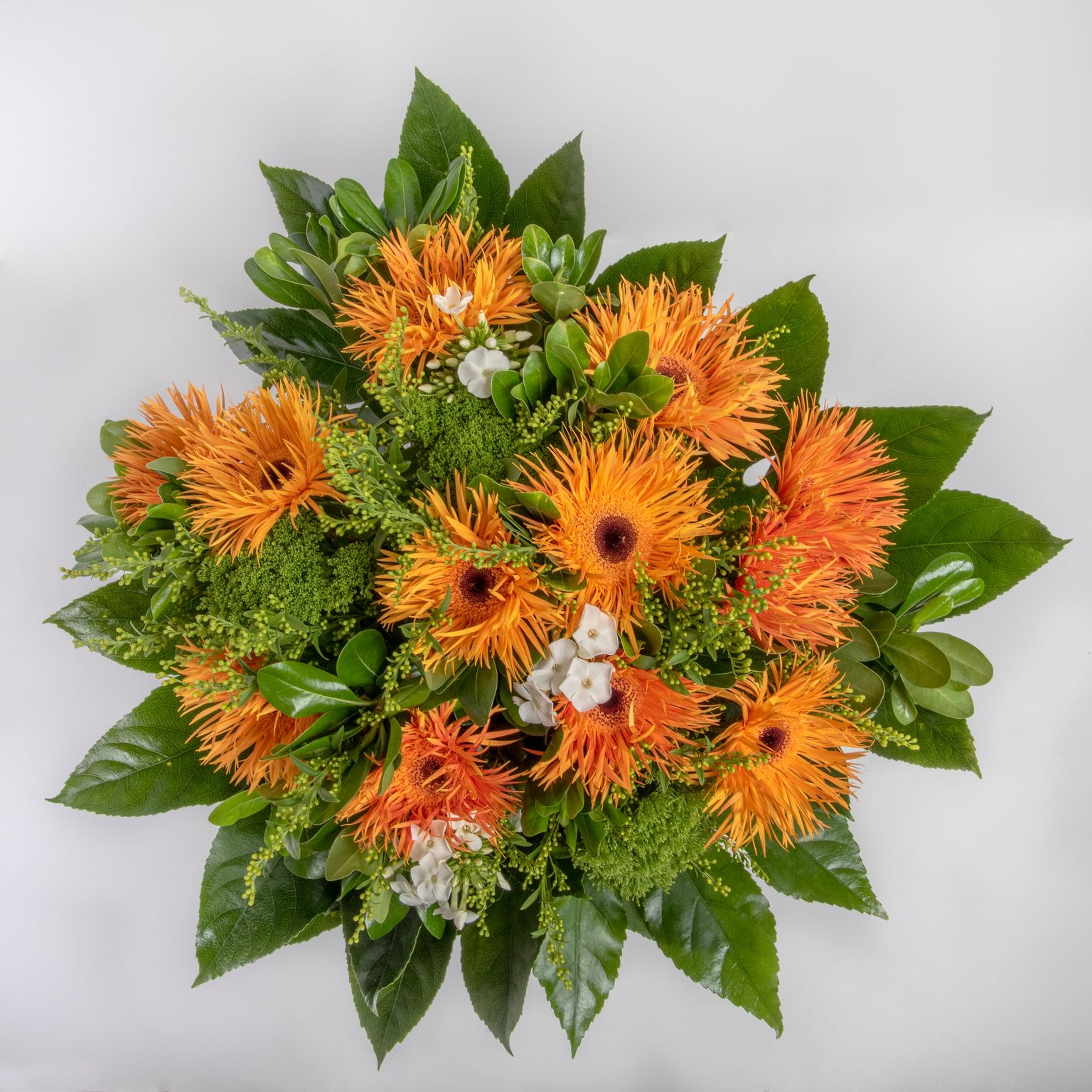 Orange gerbera bouquet