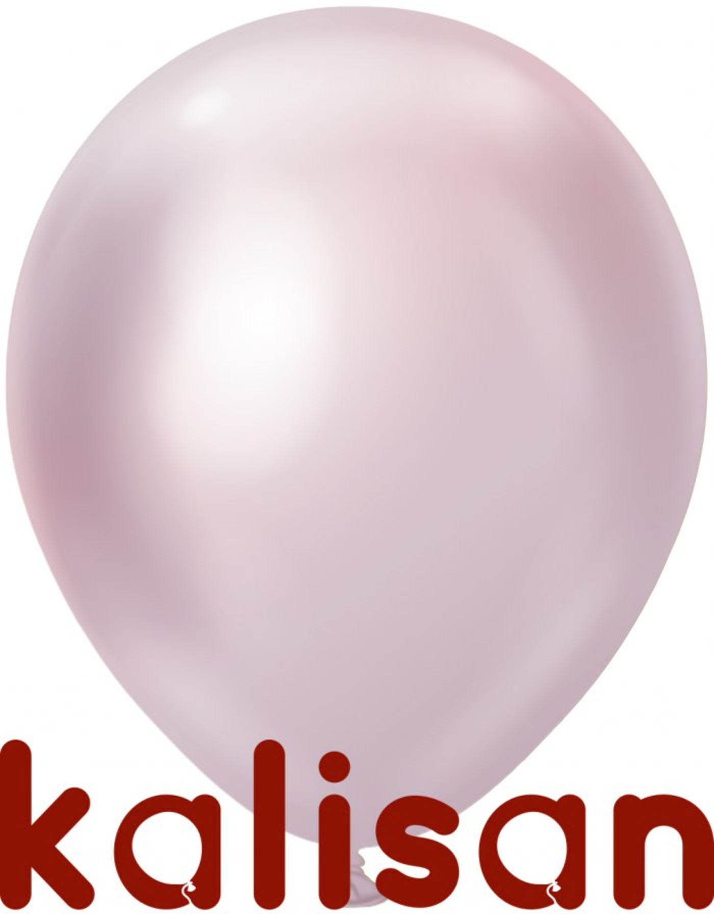 helium balloon - chrome - pink gold