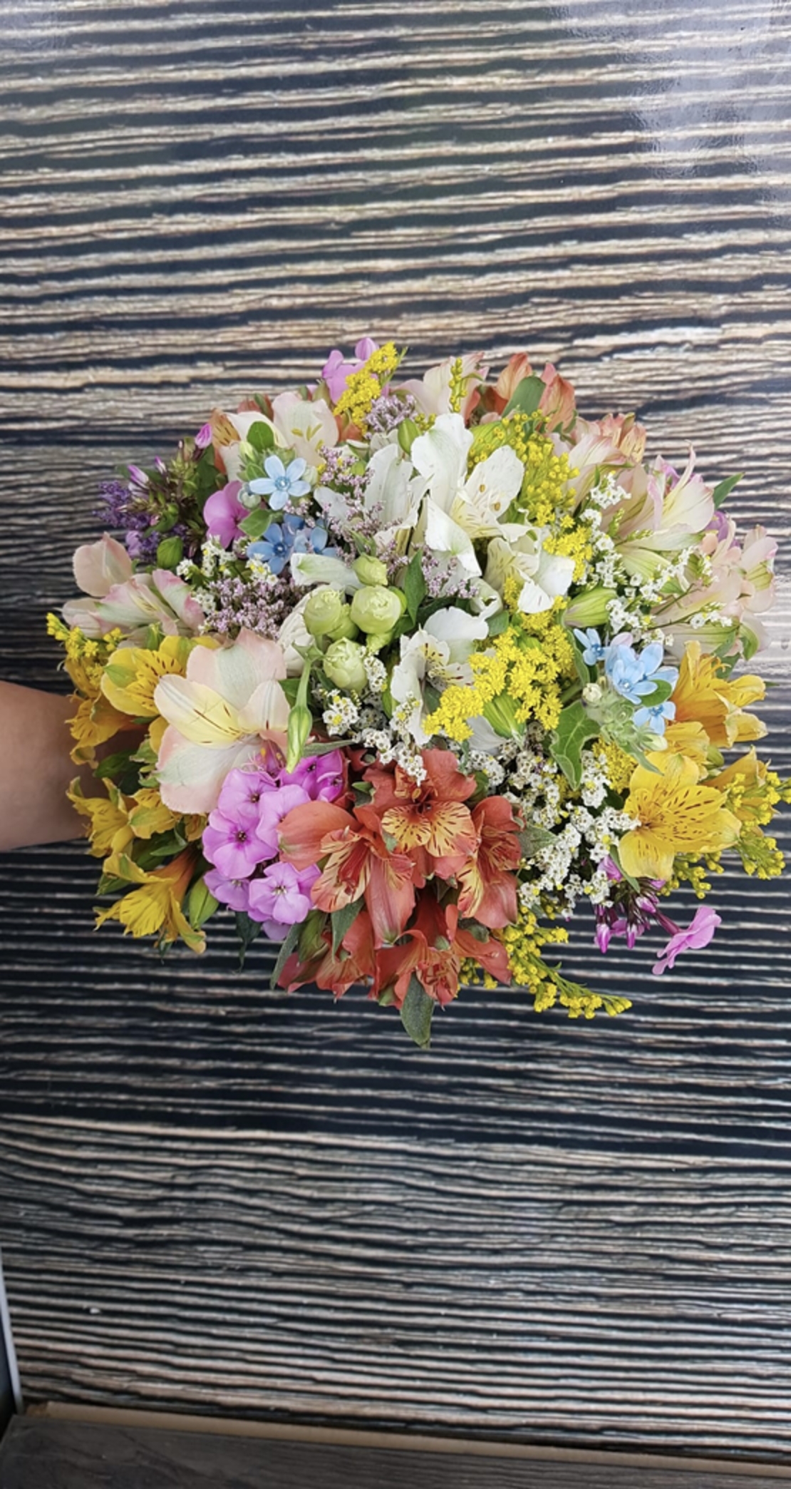 Dorothea's bridal bouquet