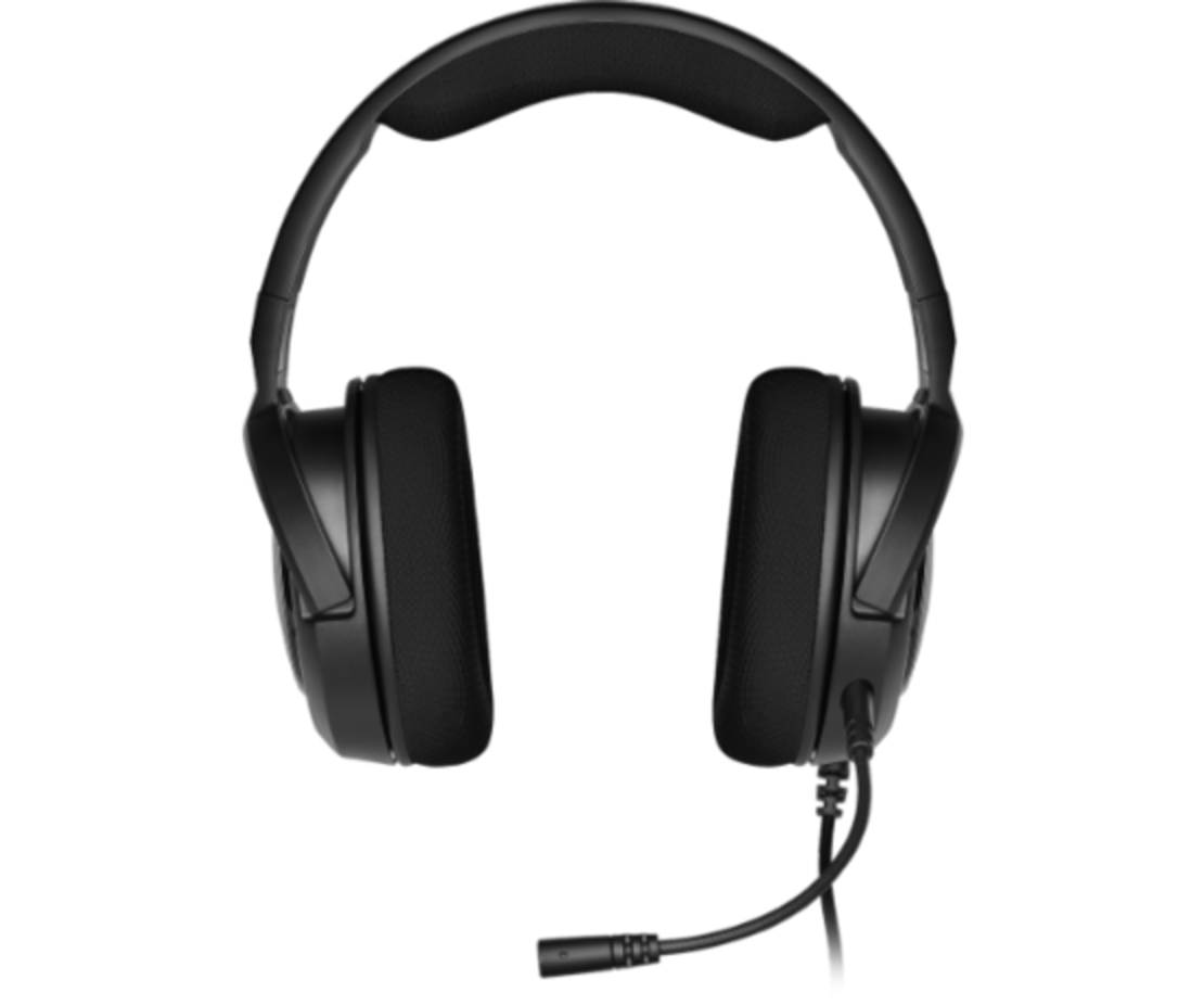 אוזניות Corsair HS35 Stereo Gaming Headset Carbon Black