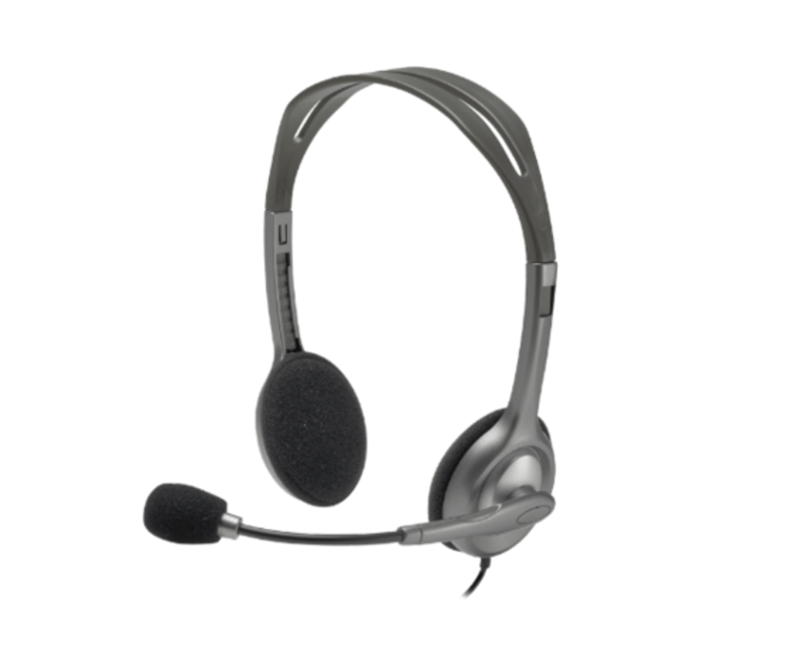 אוזניות Logitech Stereo Headset H110