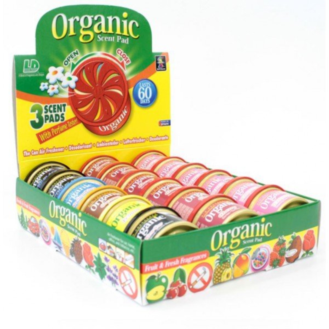 קופסאות ריח Organicיח18
