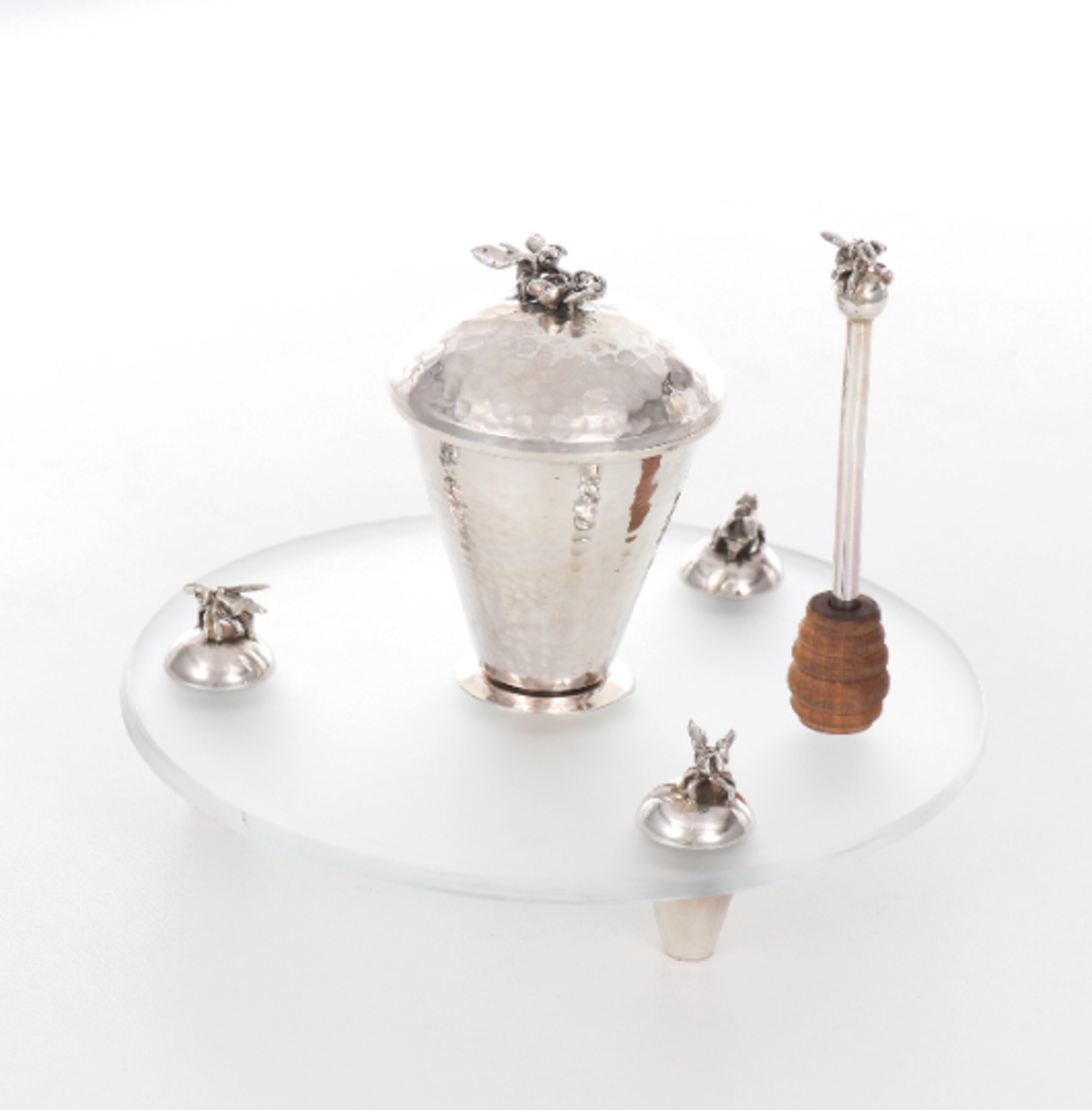 honey dish Yehonatan pure silver