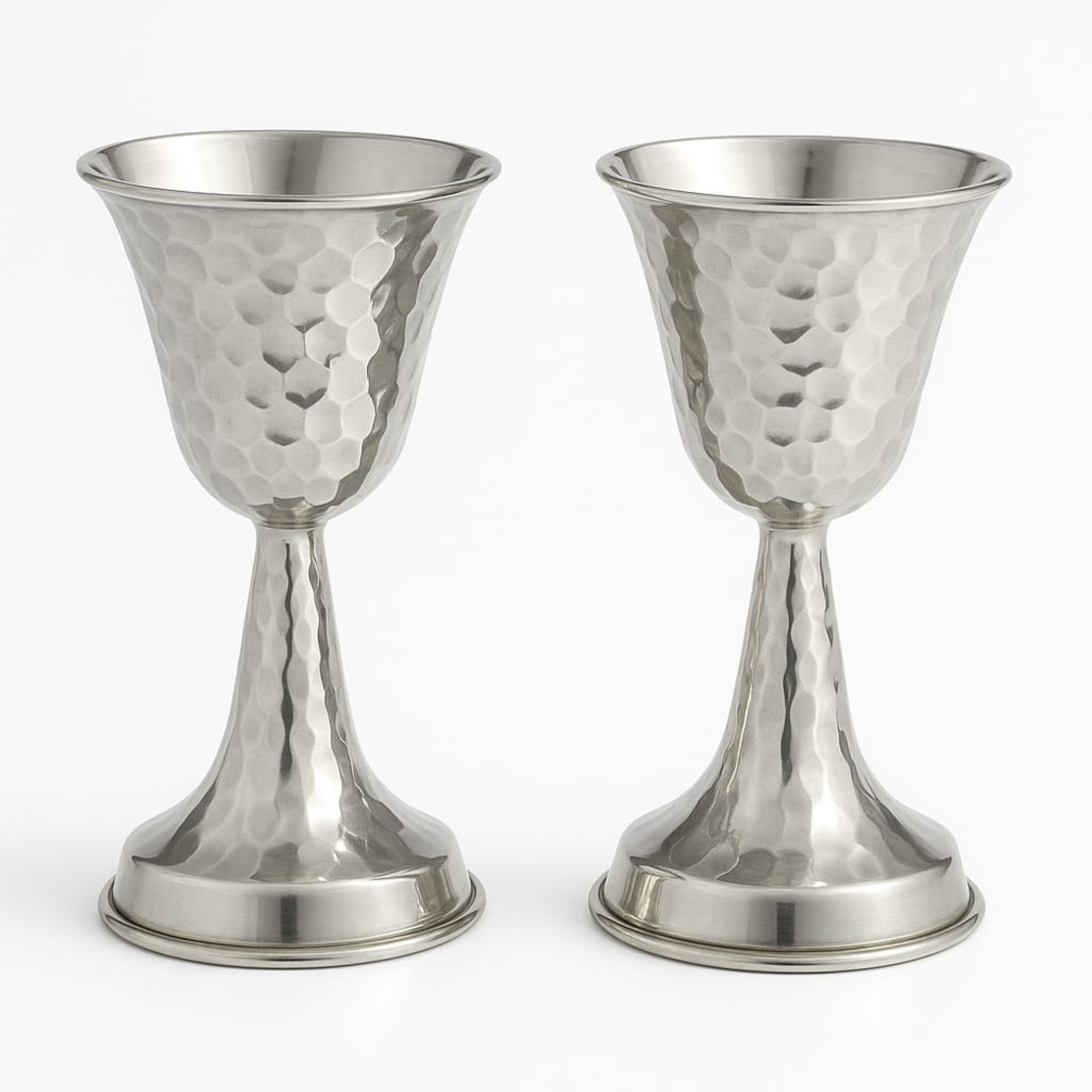 Pure silver Itzik candlesticks
