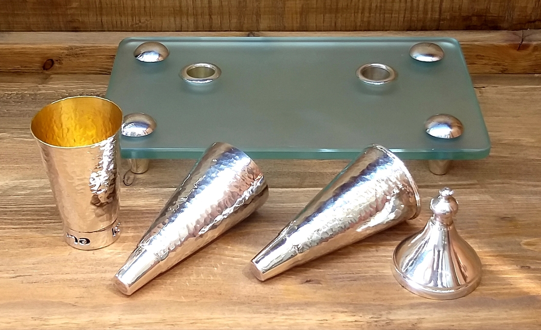 Havdalah set Yehonatan pure silver