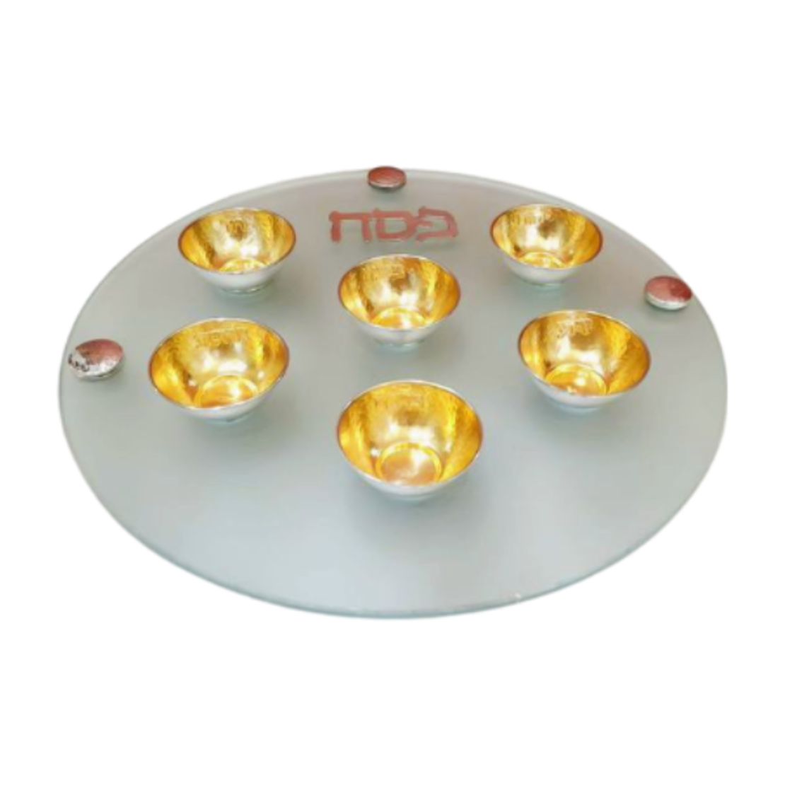 Passover bowl Yehonathan pure silver