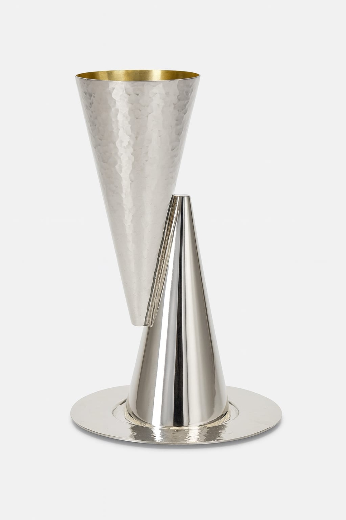 סט קידוש עמית כסף טהור