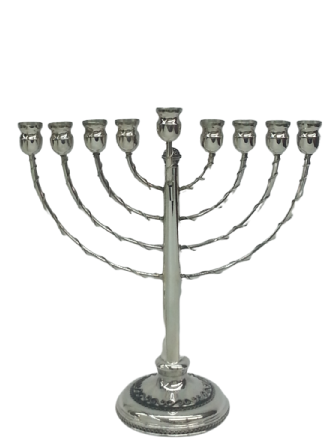 Pure silver class menorah