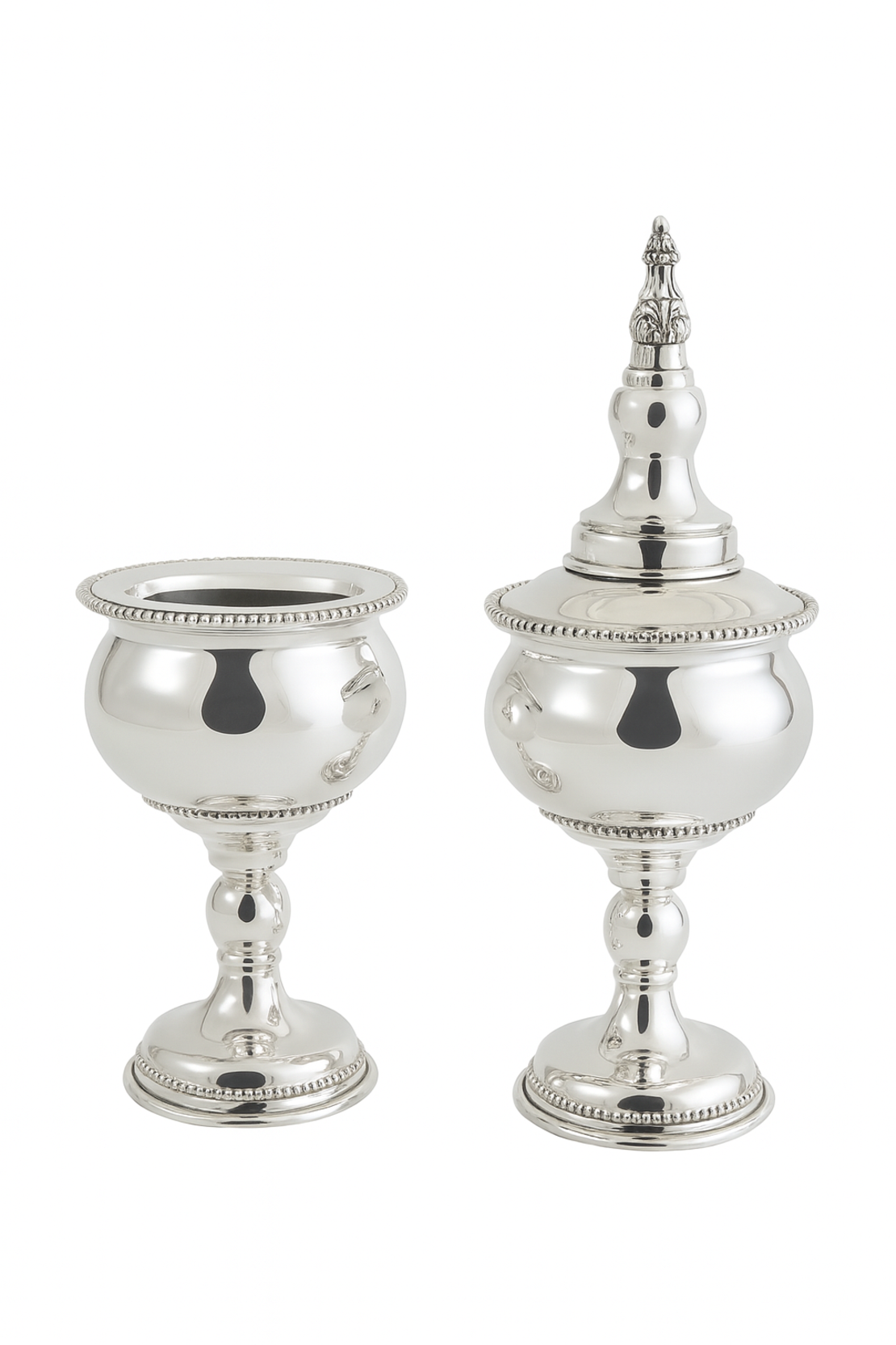 Pure Silver Pearl Havdalah Set