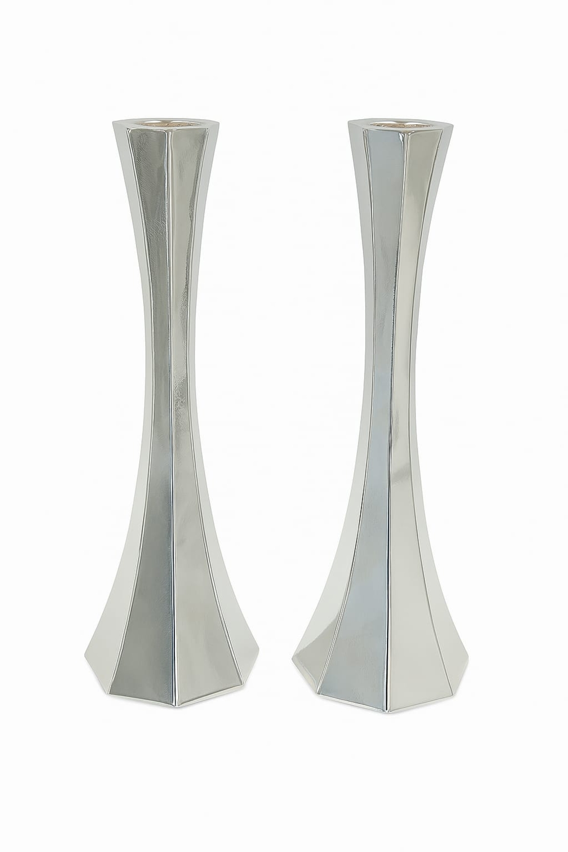 Pure silver Caprese candlesticks
