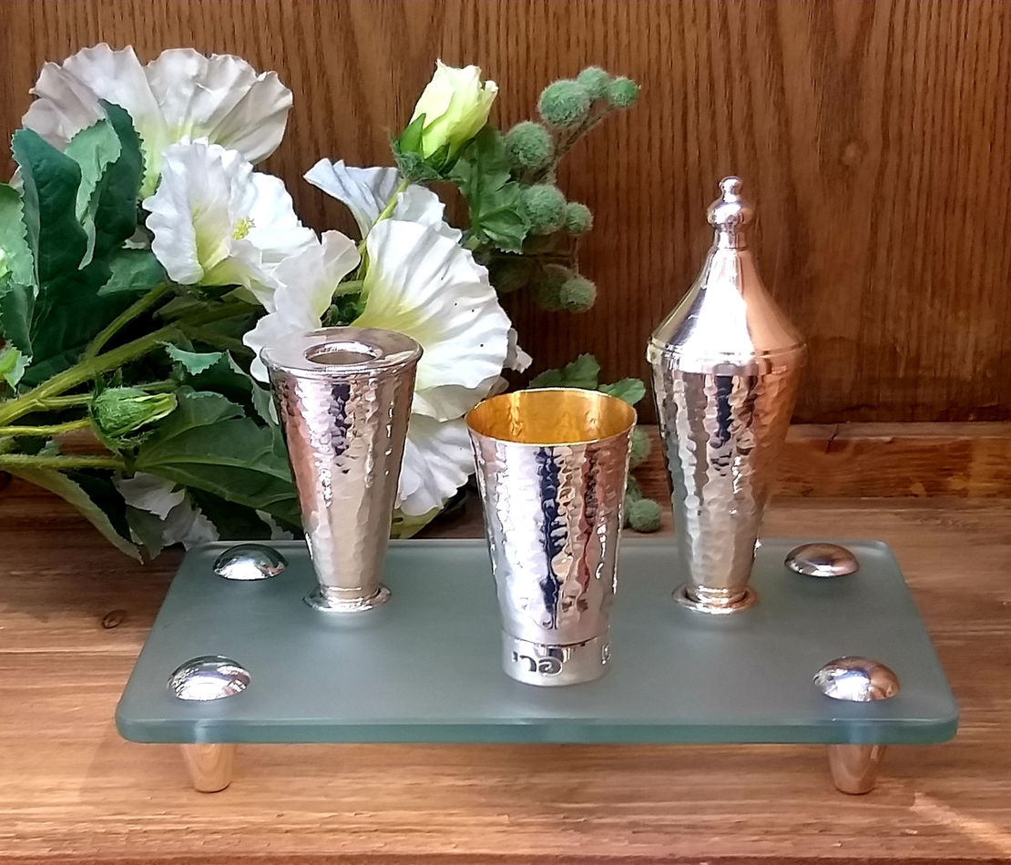 Havdalah set Yehonatan pure silver