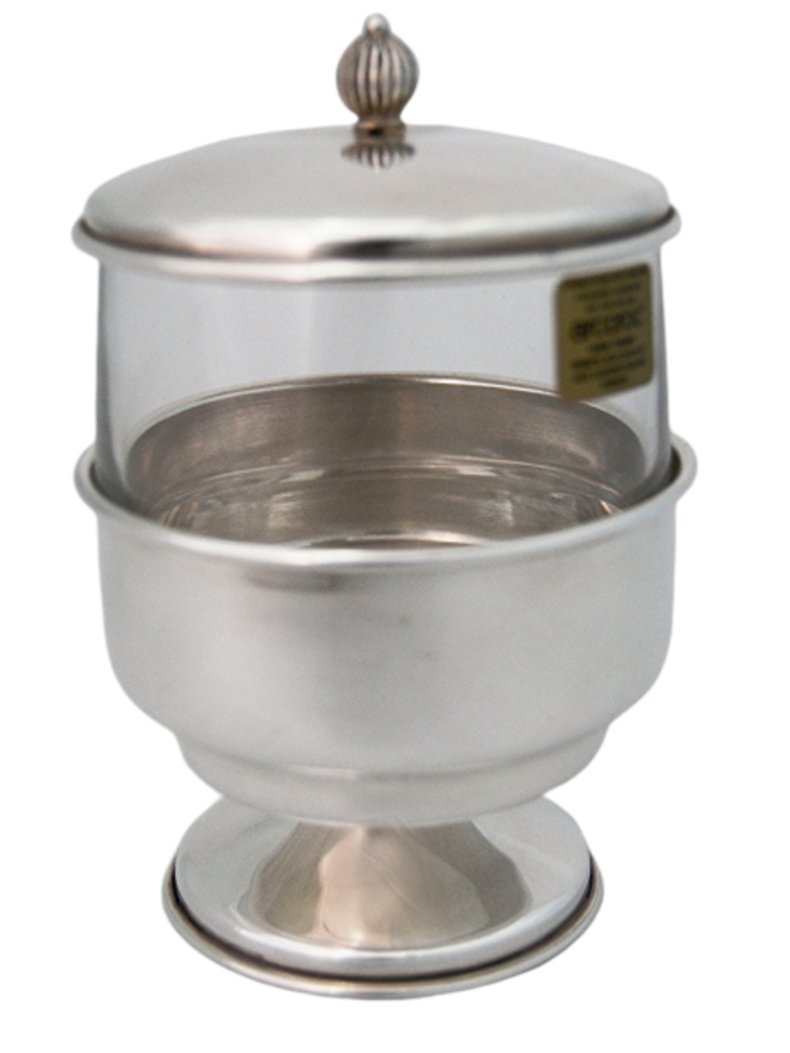 pure silver honey dish Italy