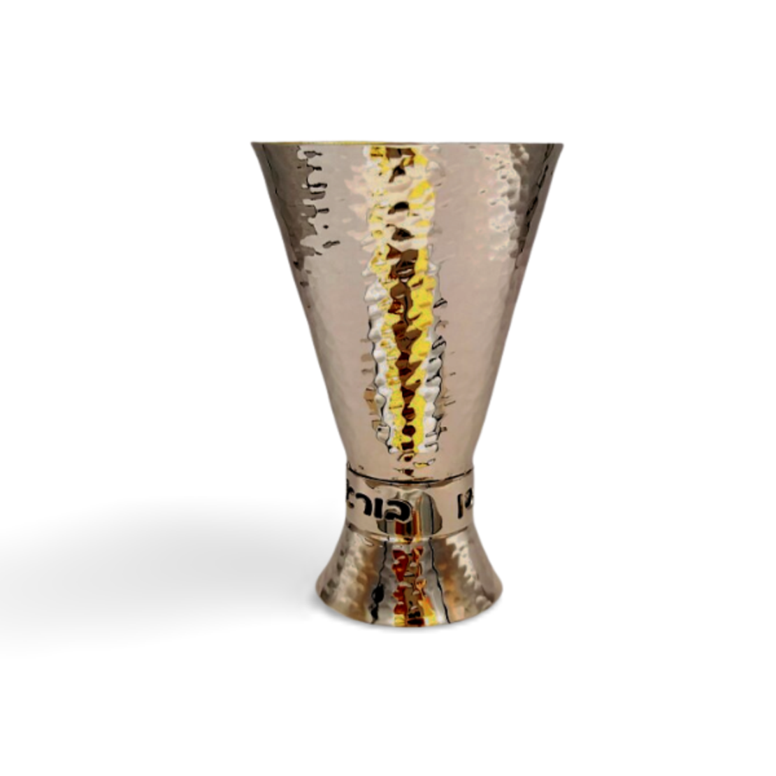 סט קידוש בורא Y כסף טהור