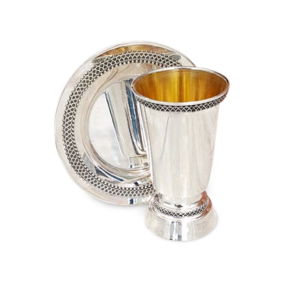 Kiddush set dogma pure silver