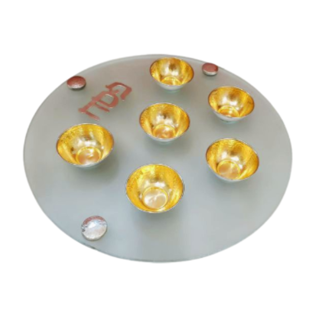 Passover bowl Yehonathan pure silver