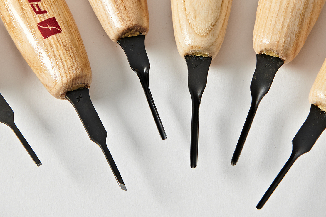 סט מפסלות גילוף מיקרו - TOOLEDEN FLEXCUT MT910