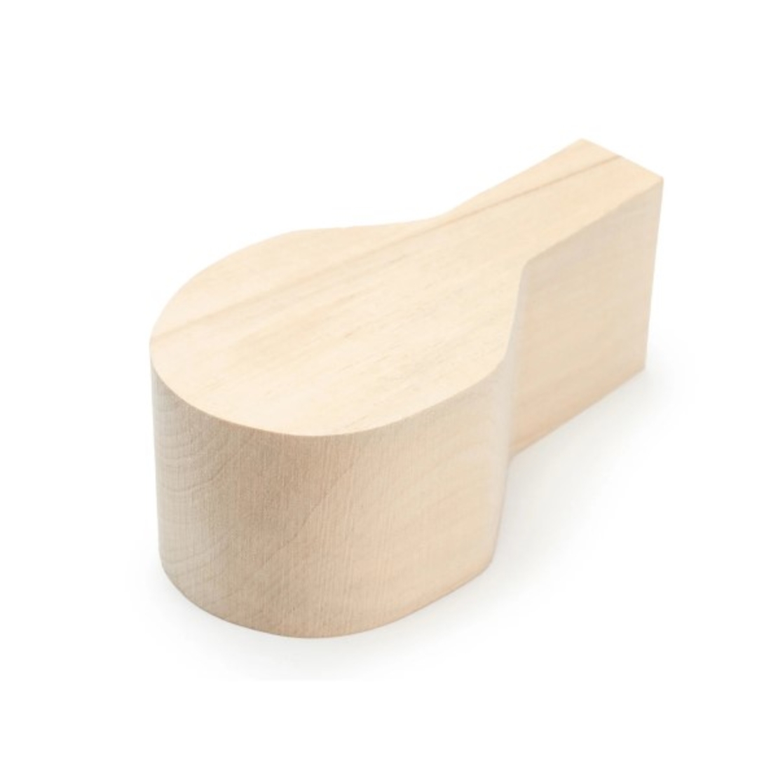 קוקסה גולמית לגילוף, עץ תרזה או טיליה BEAVERCRAFT B3