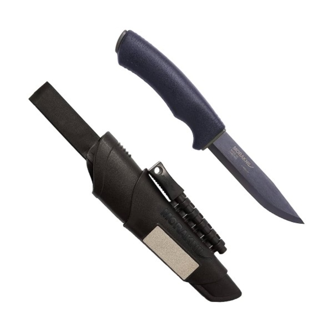 סכין בושקראפט מושחרת מורה-קניב - MORAKNIV BUSHCRAFT SURVIVAL