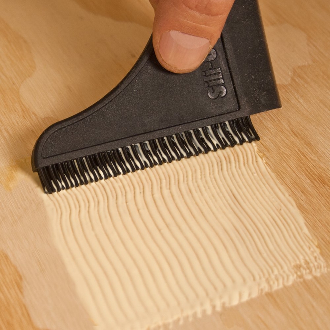 מגשית ומסרק סיליקון לדבק FORTUNE