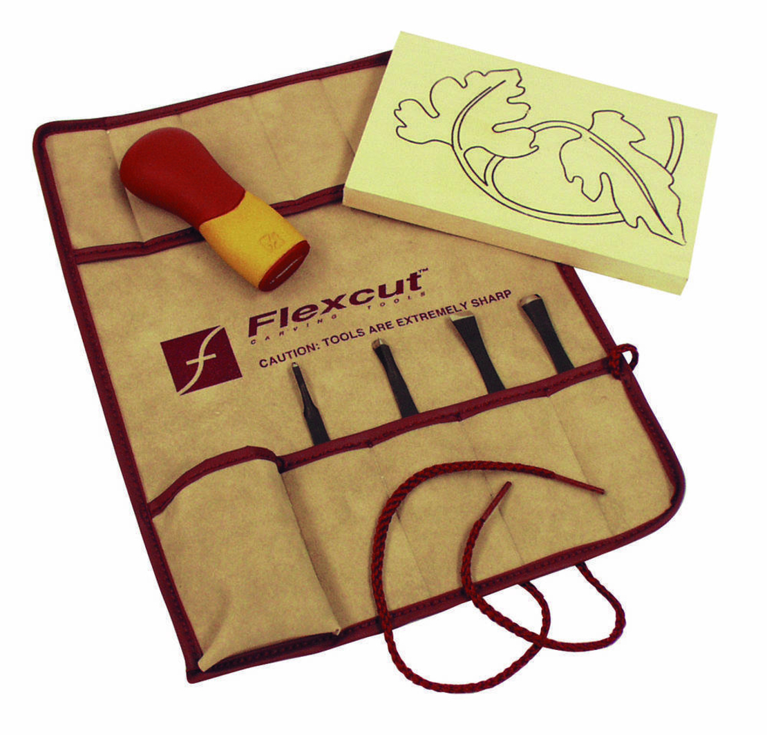 סט 5 חלקים לגילוף פלקסקאט