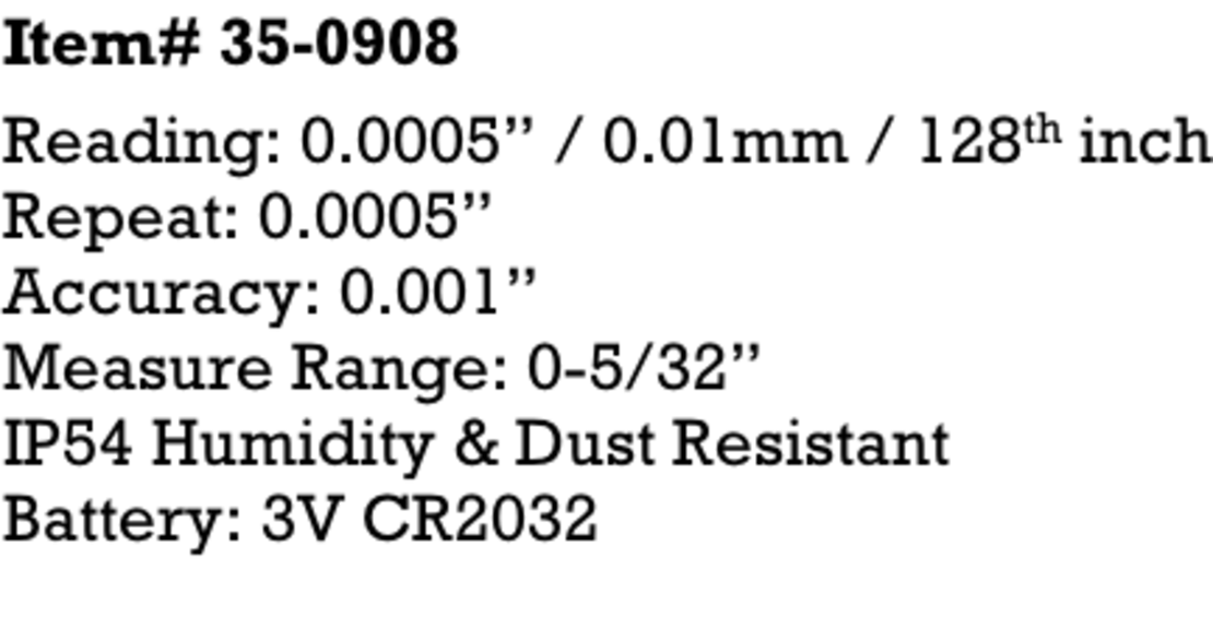 מד מקצועות דיגיטלי - iGaging Plane-check