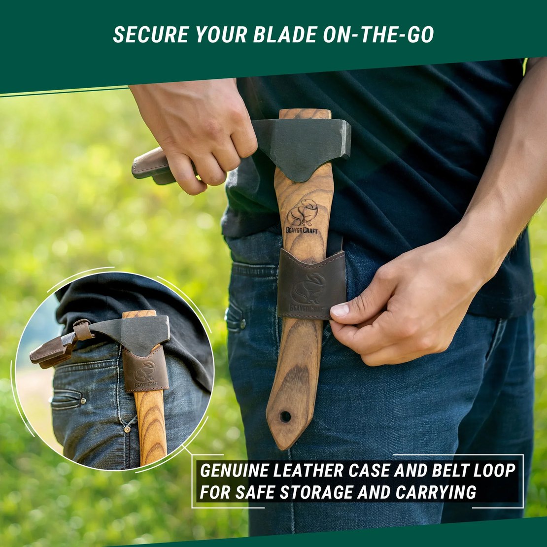 קרדום קטן לגילוף BEAVERCRAFT AX2