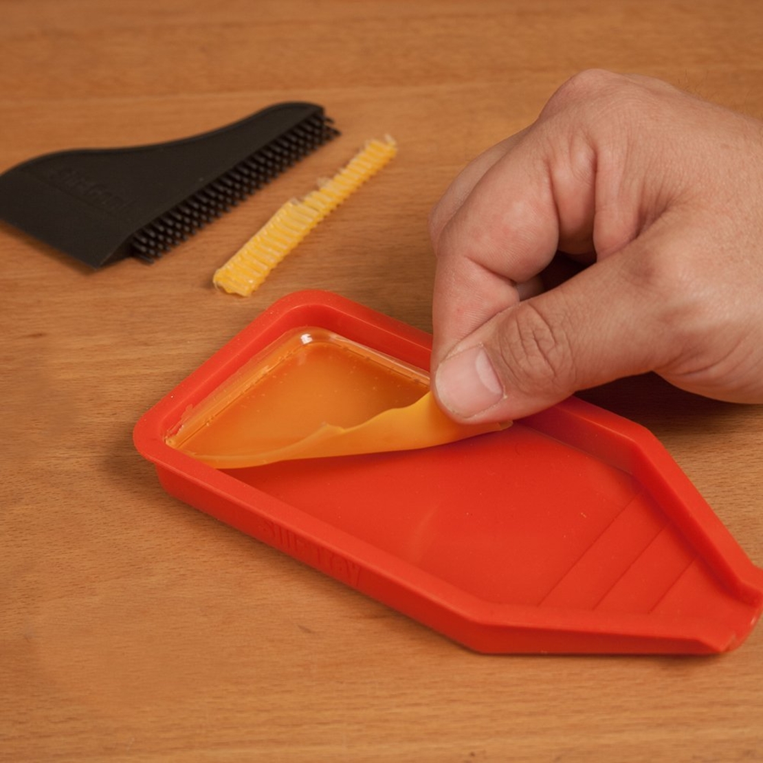 מגשית ומסרק סיליקון לדבק FORTUNE